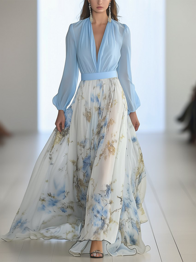 Abigail | Soft Floral Everyday Maxi Dress