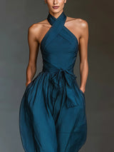 Elodie | Midnight Harbour Jumpsuit