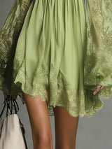 Noira | Soft Chiffon Evening Mini Dress
