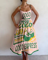 Tallulah | Tropical Market Midi Dress