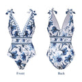 Floral Tummy-Control Swim Dress Set