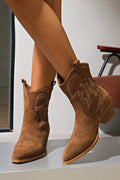 Dalit™ | Western Chic Suede Boots