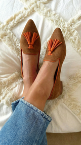 Tslil™ | Luxe Fringe Slip-On Loafer