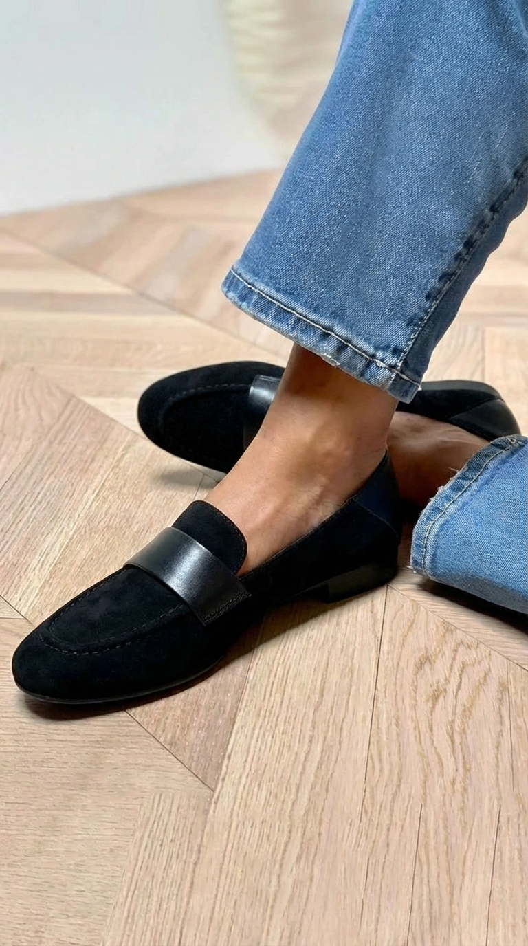 Neta™ | Classic Luxe Slip-On Loafer