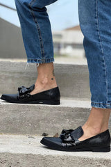 Amit™ | Luxe Bow Accent Loafers