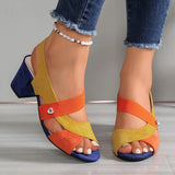 Belle™ | Cross Strap Comfort Heels