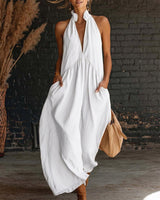 Santorini | Breezy Holiday Maxi Dress