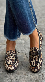 Mimah™ | Luxe Leopard Print Loafer
