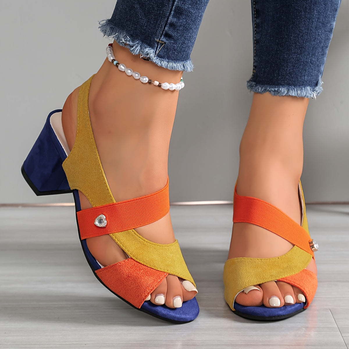 Linda™ | Orthopedic Block Heels