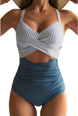 Supportive Ruched Sculpting Swimsuit