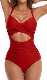 Supportive Ruched Sculpting Swimsuit