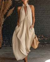 Santorini | Breezy Holiday Maxi Dress