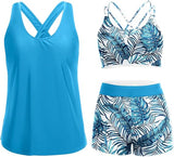 Supportive 3-Piece Tankini Set