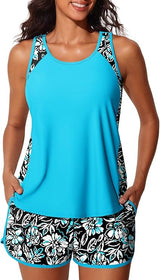 Supportive Flowy Swim Dress Set