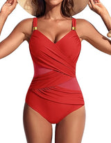 Supportive Ruched Shaping Swimsuit