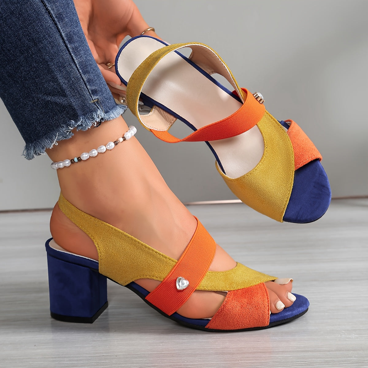 Linda™ | Orthopedic Block Heels