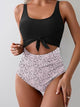 Light pink print