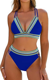 Supportive High-Waist Bikini Set