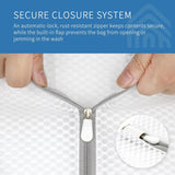 Durable honeycomb mesh laundry bags for delicate laundry, 30 x 40 cm (3 medium-sized)