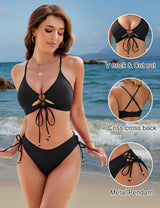 Supportive High-Waist Bikini Set