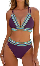 Supportive High-Waist Bikini Set