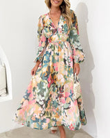 Corrine | Soft Floral Everyday Midi Dress