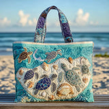 Turtle Embrace Artisan Tote Bag