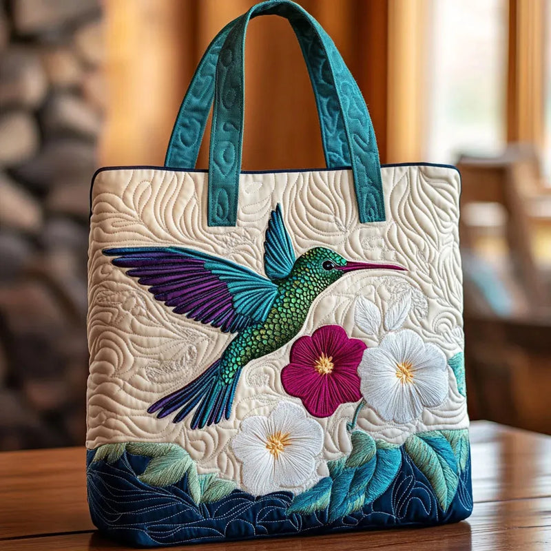 Padded Bag with Flowers