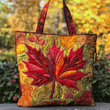 Maple Sunset Artisan Tote Bag