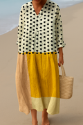 MAYA SUNRAY DRESS