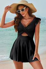 Flattering Tummy-Control Swim Dress