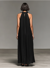 Women's Minimalist Sleeveless Maxi Dress With Ruffle Details