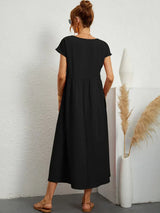 Ursina™ | Fluid Midi Dress