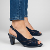 Nami - Sandalo comoda Donna con tacco