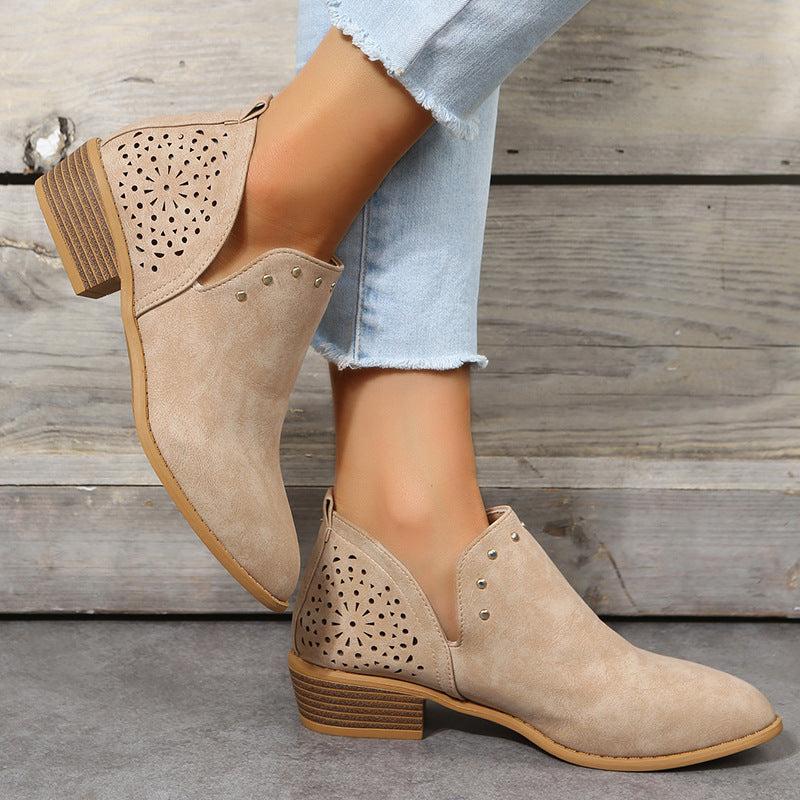 Harel™ | Boho Chic Ankle Boots