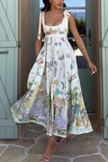 Sandra | Elegant Printed Maxi Dress
