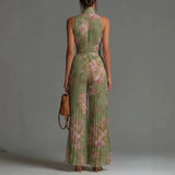 Isbel™ Elegant Floral Jumpsuit