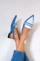 Blue and White