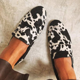 Sabina™ | Bold Graphic Monochrome Loafers