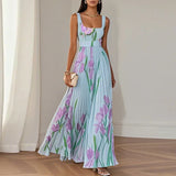 Grace | Floral A-Line Maxi Dress