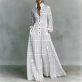 Arlena | Structured Button Maxi Dress