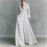 Arlena | Structured Button Maxi Dress