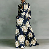 Arlena | Structured Button Maxi Dress