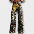 Jeans with Astral Prints
