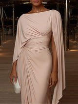 Valerisse | Draped Elegance Maxi Dress