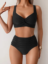Supportive Ruched Bikini Set