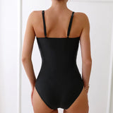 Ruched Tummy Control One-Piece Swimsuit