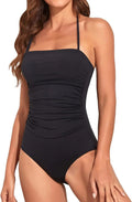 Bandeau Tummy Control One-Piece Swimsuit