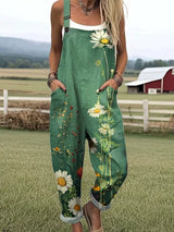 Daisy Bloom Dungarees