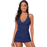 Slimming Swim Dress Tankini Set
